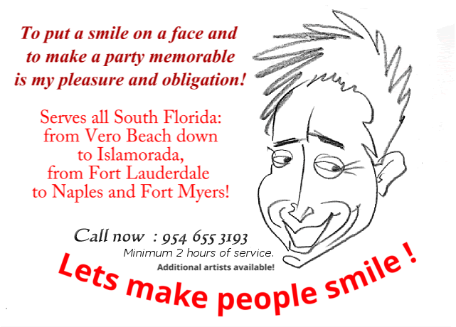 florida caricatures